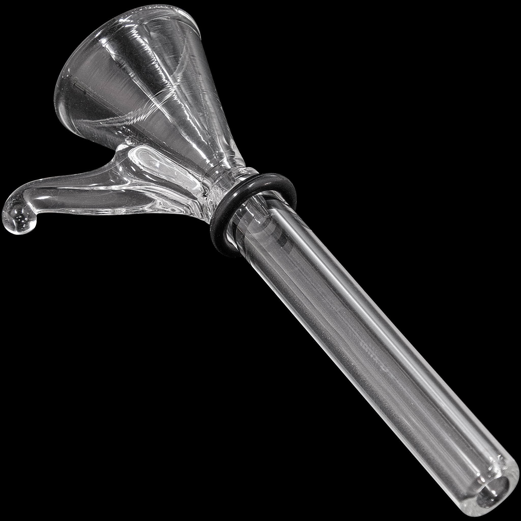 9mm Funnel Slide Bowl with Handle for Pull-Stem Bongs - Discreet Smoker