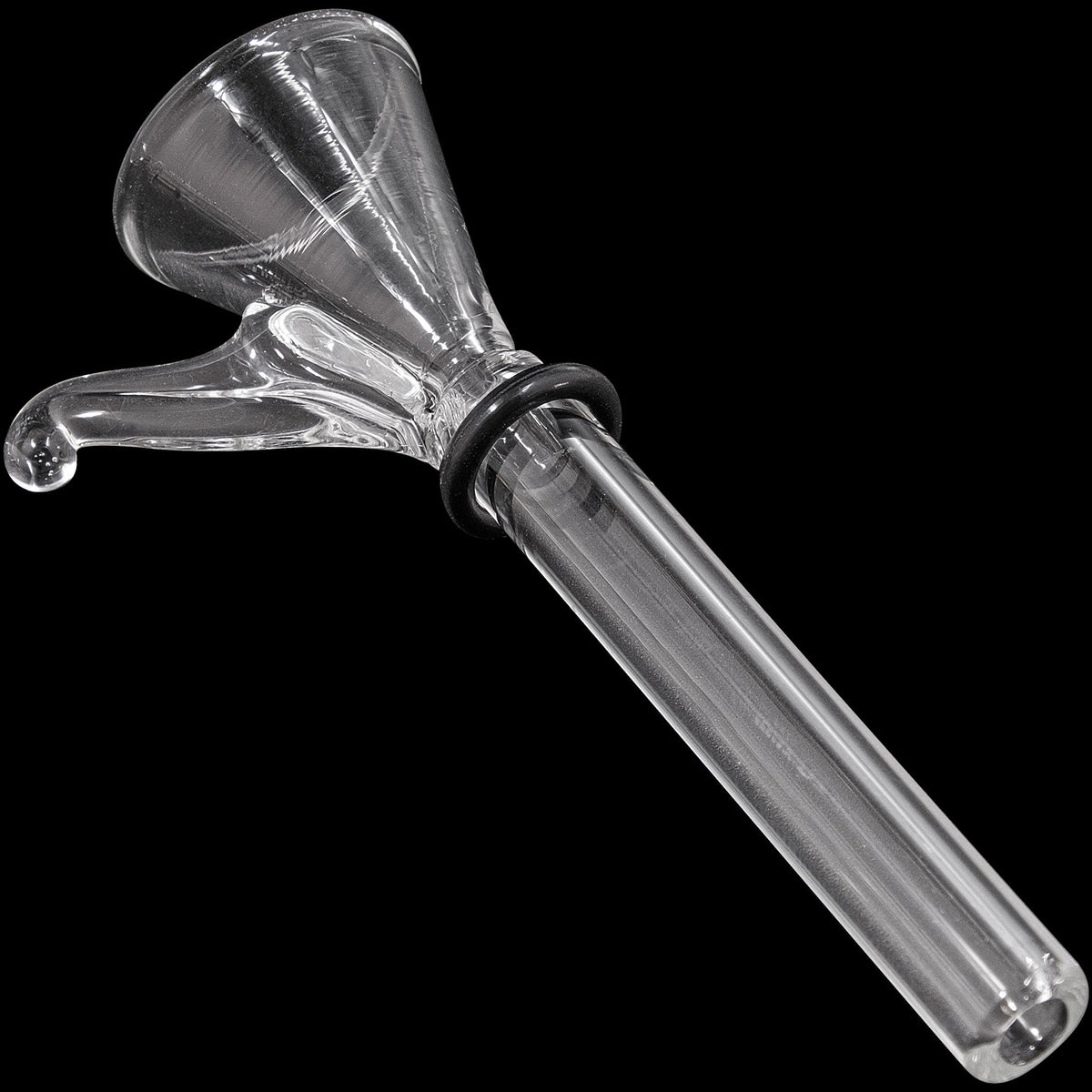 9mm Funnel Slide Bowl with Handle for Pull-Stem Bongs - Discreet Smoker