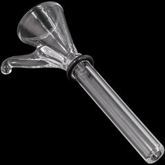 9mm Funnel Slide Bowl with Handle for Pull-Stem Bongs - Discreet Smoker