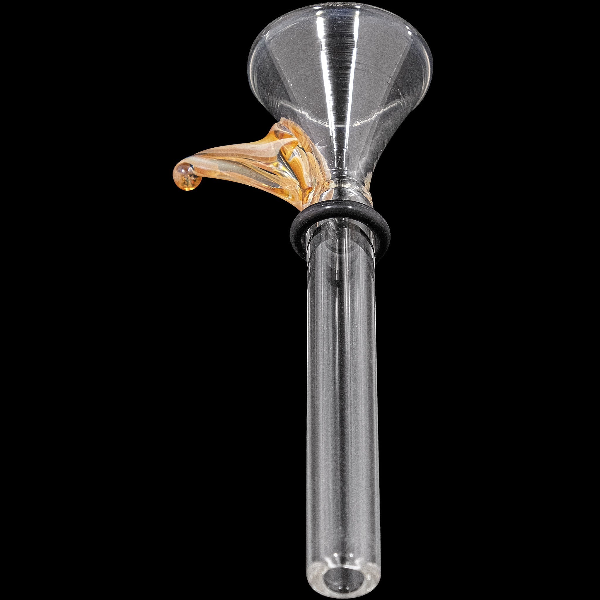 9mm Funnel Slide Bowl with Handle for Pull-Stem Bongs - Discreet Smoker