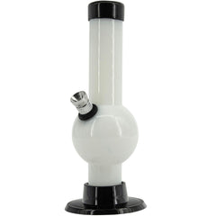 JM Enterprises 6" Acrylic Bubble Bong - Multiple Colors - Discreet Smoker