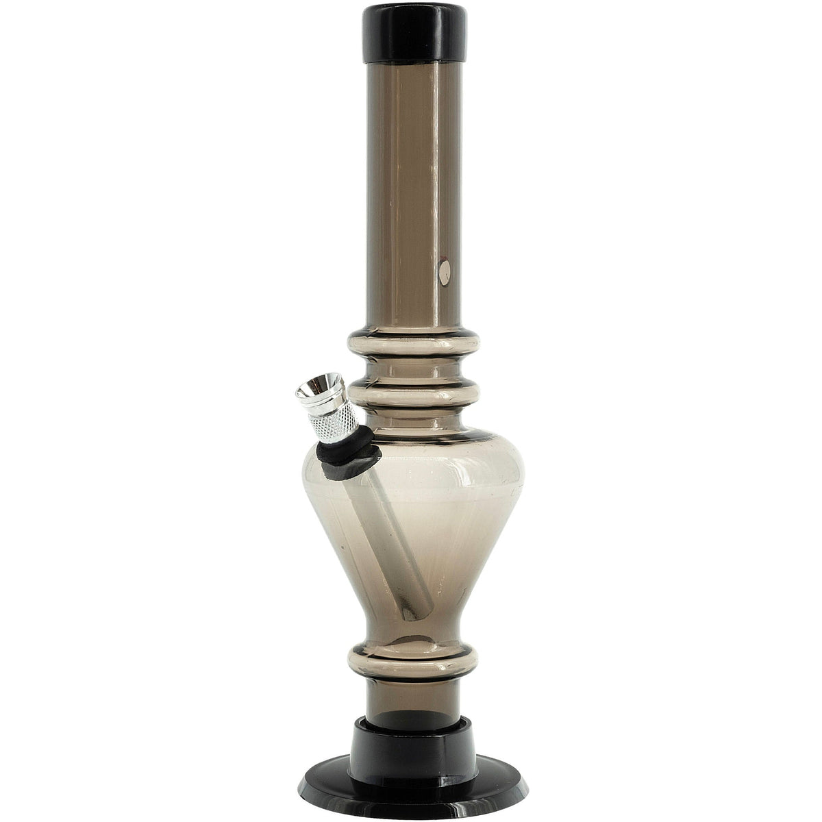 JM Enterprises 8" Acrylic Blossom Bong - Multiple Colors - Discreet Smoker