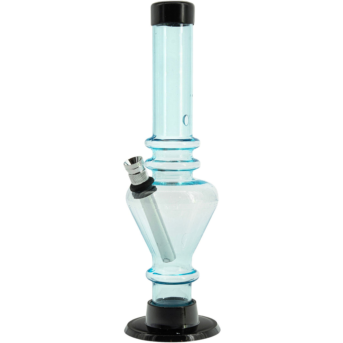 JM Enterprises 8" Acrylic Blossom Bong - Multiple Colors - Discreet Smoker
