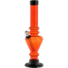 JM Enterprises 8" Acrylic Blossom Bong - Multiple Colors - Discreet Smoker