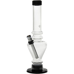 JM Enterprises 8" Acrylic Blossom Bong - Multiple Colors - Discreet Smoker