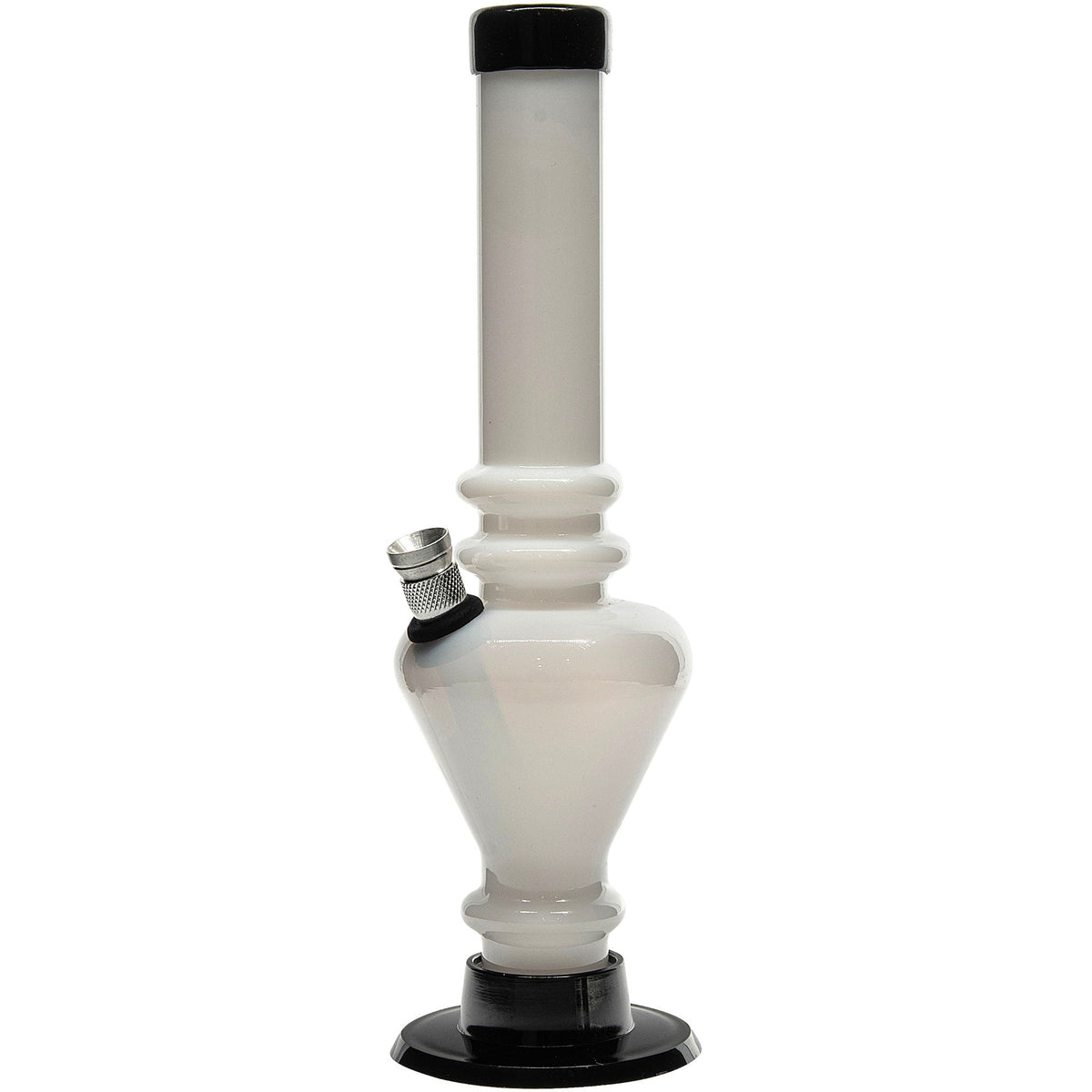 JM Enterprises 8" Acrylic Blossom Bong - Multiple Colors - Discreet Smoker