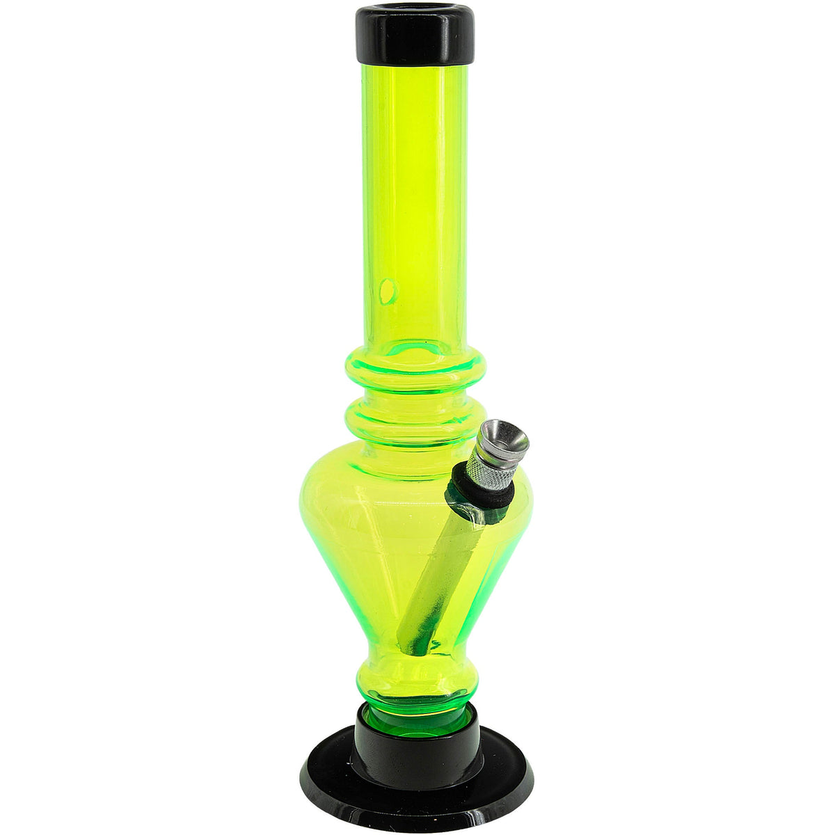JM Enterprises 8" Acrylic Blossom Bong - Multiple Colors - Discreet Smoker