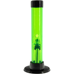 JM Enterprises 6" Acrylic Straight Tube Bong - Multiple Colors - Discreet Smoker