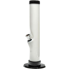 JM Enterprises 6-9-12" Acrylic Straight Tube Bong - Multiple Colors - Discreet Smoker