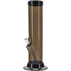 JM Enterprises 6-9-12-15" Acrylic Straight Tube Basic Bong - Multiple Colors - Discreet Smoker