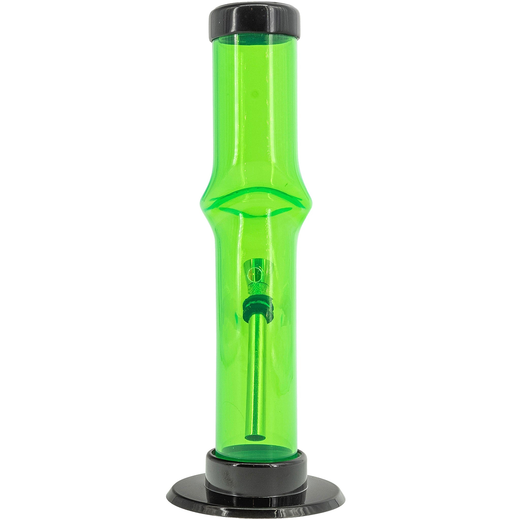 JM Enterprises 9-12" Acrylic Kink Neck Bong - Multiple Colors - Discreet Smoker