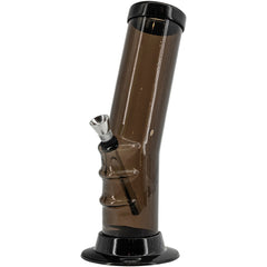 JM Enterprises 9-12" Acrylic Bent Neck Bong - Multiple Colors - Discreet Smoker