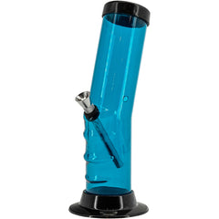 JM Enterprises 9-12" Acrylic Bent Neck Bong - Multiple Colors - Discreet Smoker