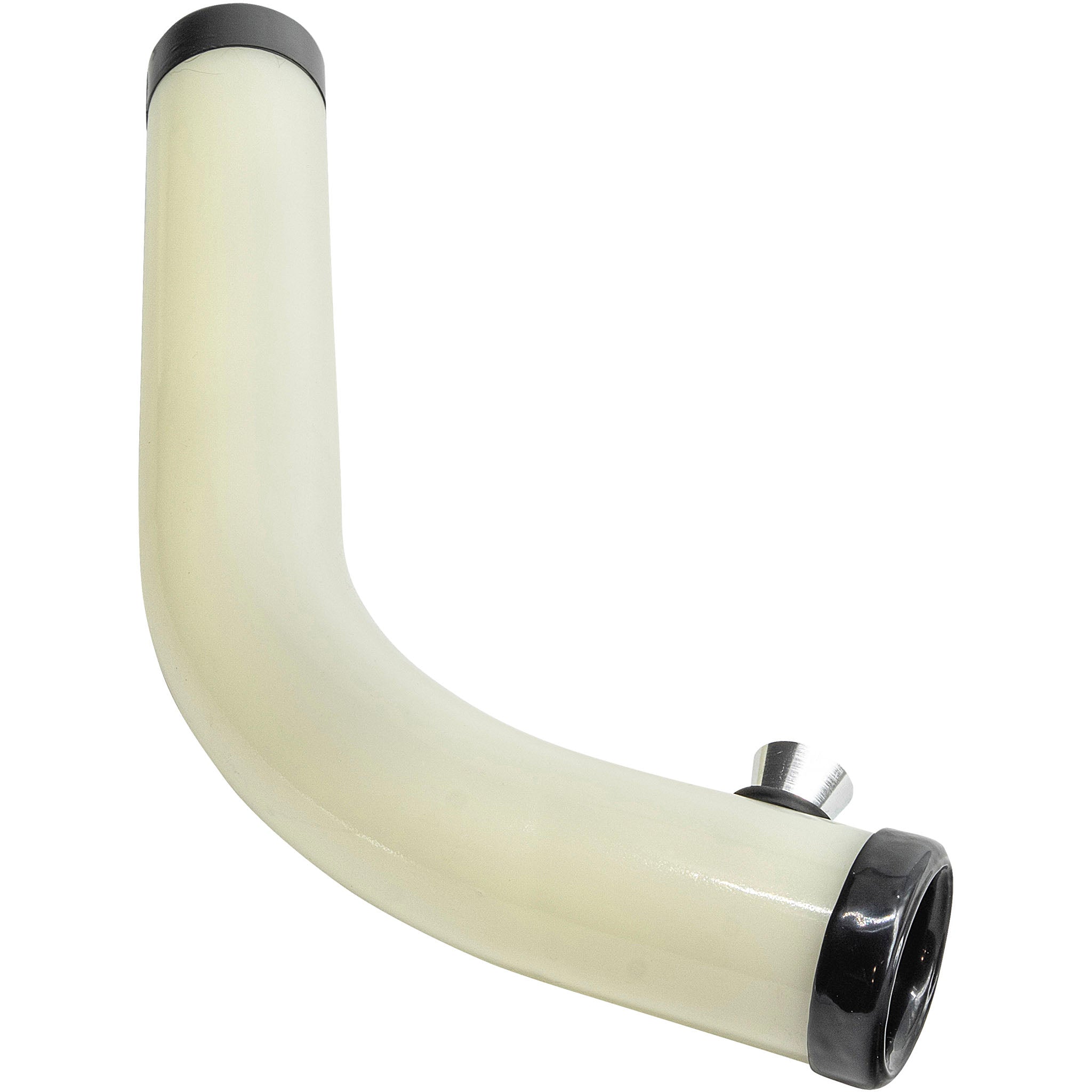 JM Enterprises Acrylic Glow In The Dark Curved Steamroller Tube Gas Mask - Discreet Smoker