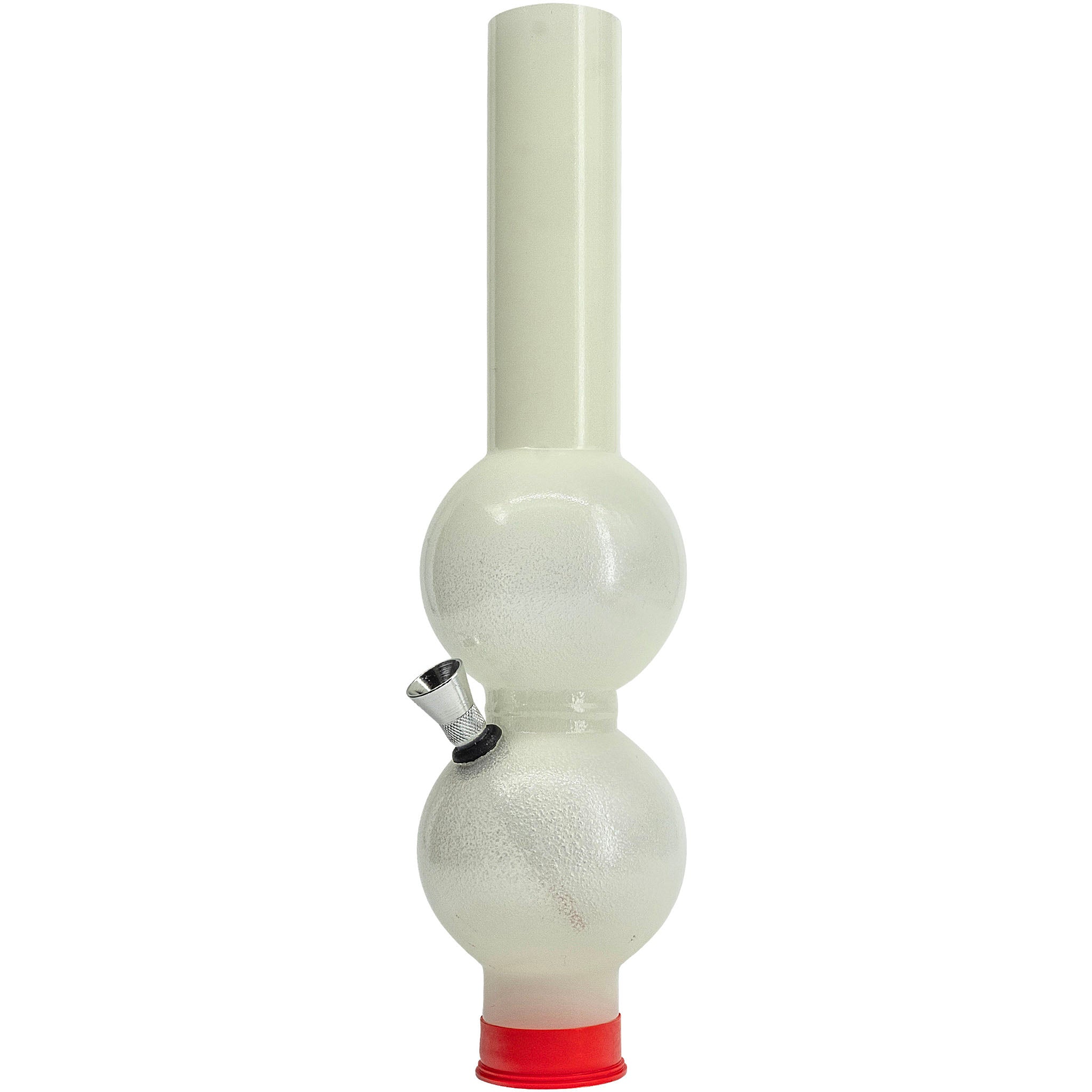 JM Enterprises Acrylic Glow In The Dark Double Bubble Diffuser Gas Mask - Discreet Smoker
