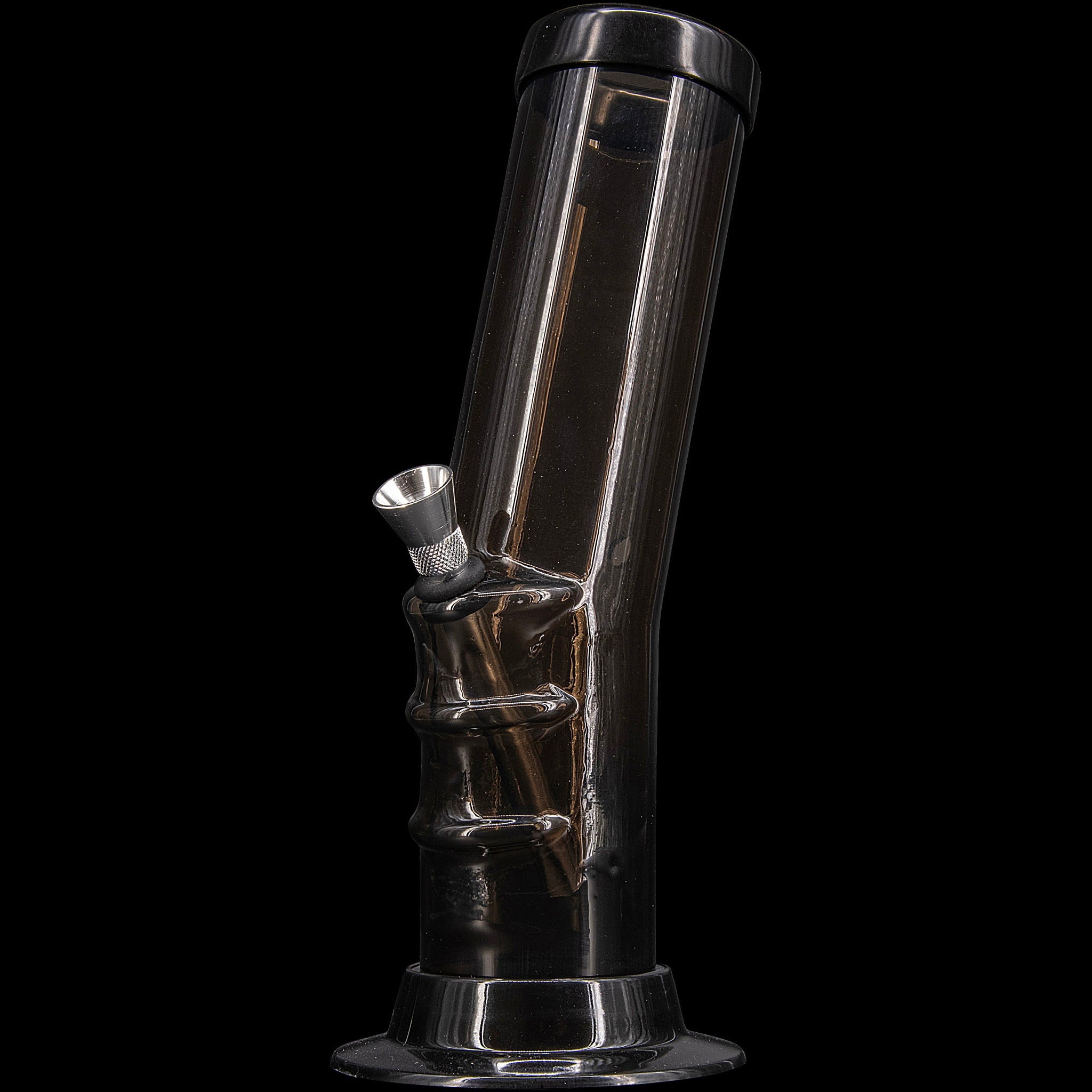 JM Enterprises 9-12" Acrylic Bent Neck Bong - Multiple Colors - Discreet Smoker