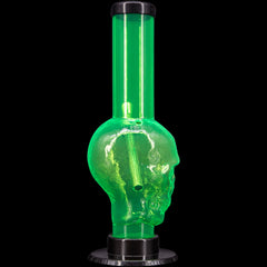 JM Enterprises 9-12" Acrylic Skull Bong - Multiple Colors - Discreet Smoker