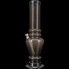 JM Enterprises 12" Acrylic Vase Base Bong - Multiple Colors - Discreet Smoker