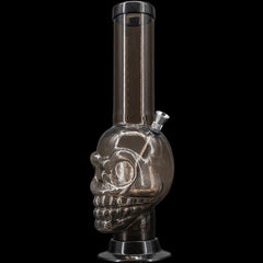 JM Enterprises 12-15" Acrylic Skull Chamber Bong - Multiple Colors - Discreet Smoker