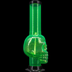 JM Enterprises 12-15" Acrylic Skull Chamber Bong - Multiple Colors - Discreet Smoker