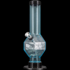 JM Enterprises 9-12" Acrylic Diamond Bong - Multiple Colors - Discreet Smoker