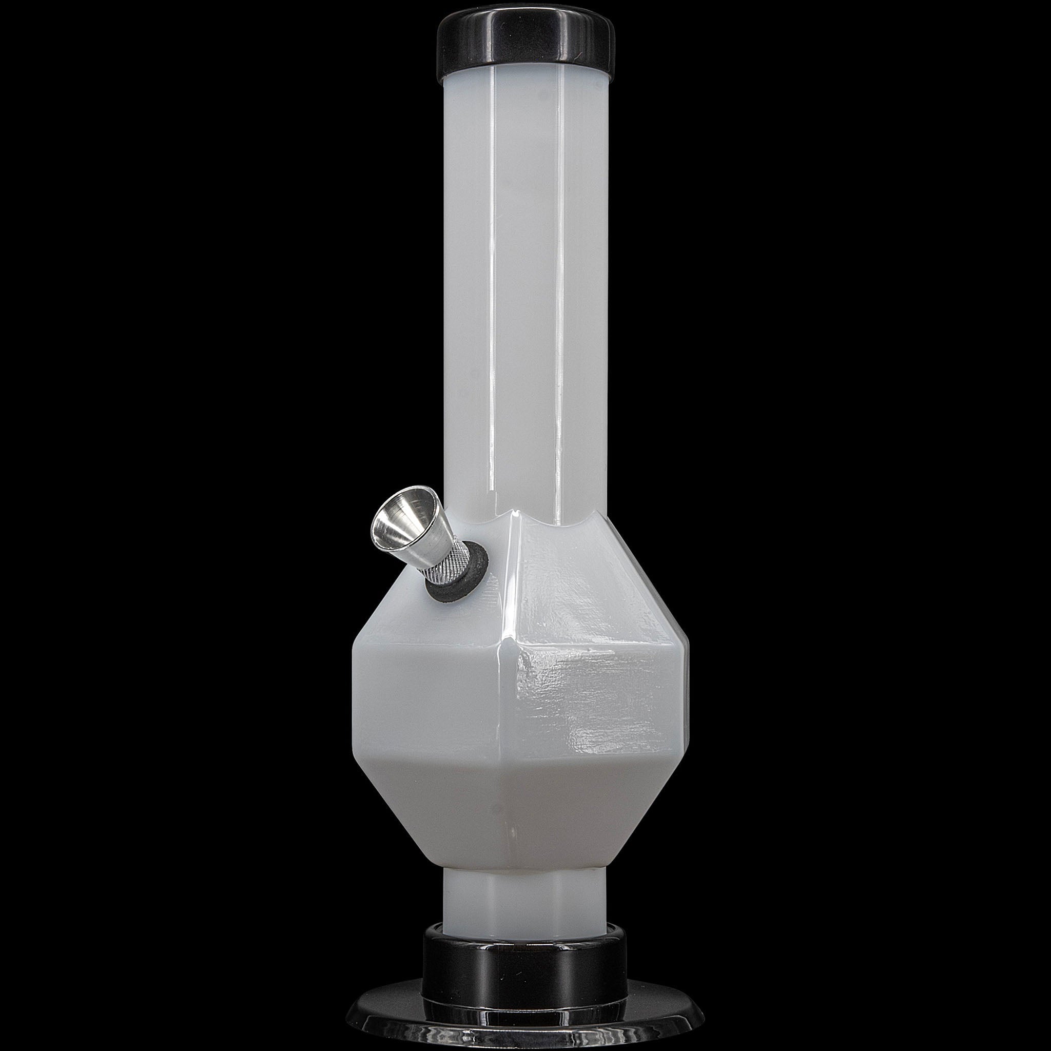 JM Enterprises 9-12" Acrylic Diamond Bong - Multiple Colors - Discreet Smoker