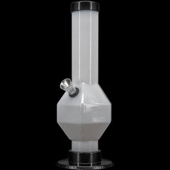 JM Enterprises 9-12" Acrylic Diamond Bong - Multiple Colors - Discreet Smoker