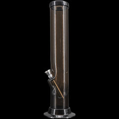 JM Enterprises 6-9-12-15" Acrylic Straight Tube Basic Bong - Multiple Colors - Discreet Smoker