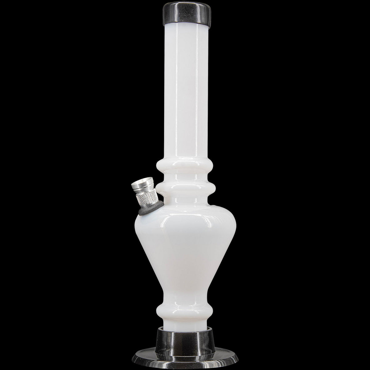 JM Enterprises 8" Acrylic Blossom Bong - Multiple Colors - Discreet Smoker