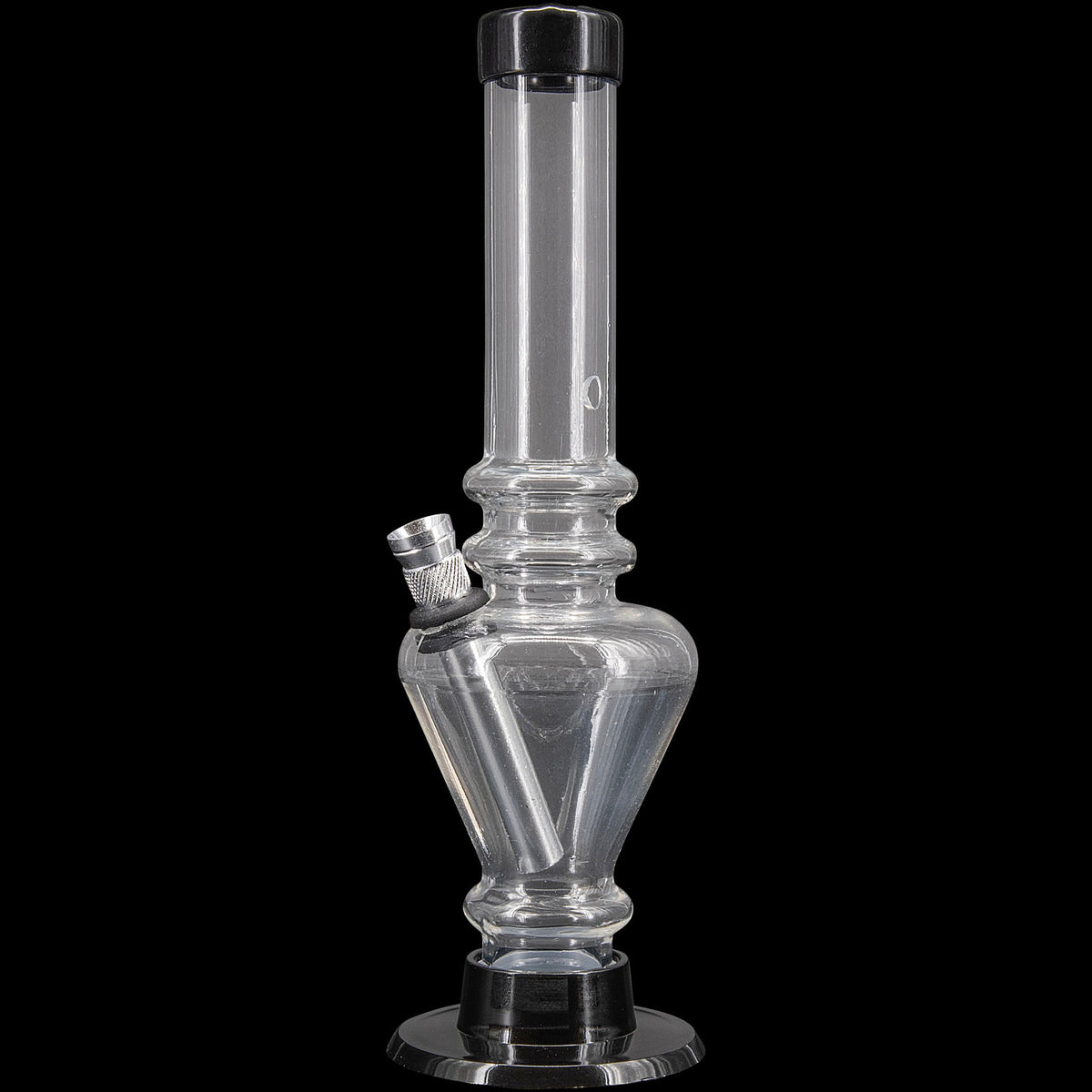 JM Enterprises 8" Acrylic Blossom Bong - Multiple Colors - Discreet Smoker