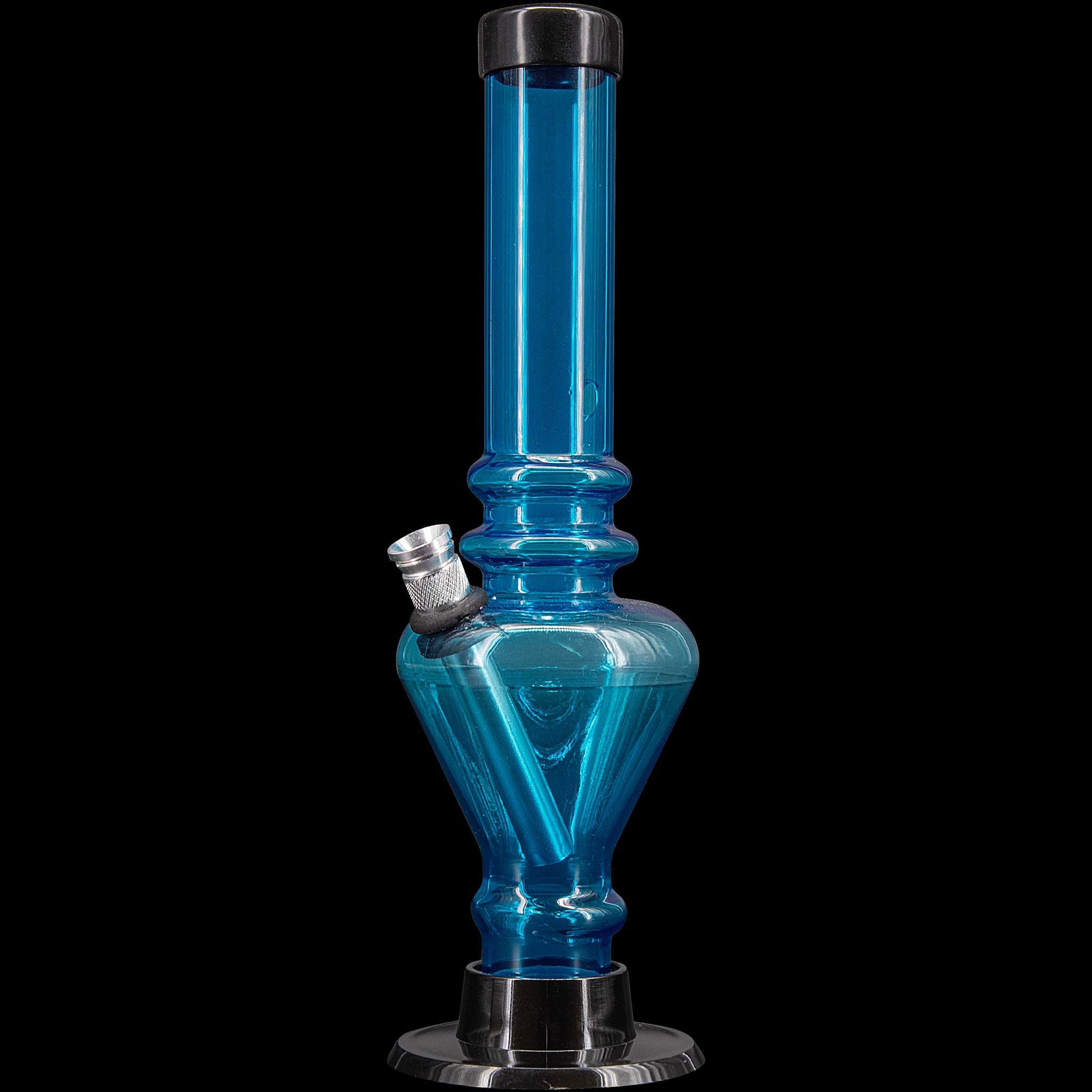 JM Enterprises 8" Acrylic Blossom Bong - Multiple Colors - Discreet Smoker