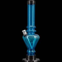 JM Enterprises 8" Acrylic Blossom Bong - Multiple Colors - Discreet Smoker