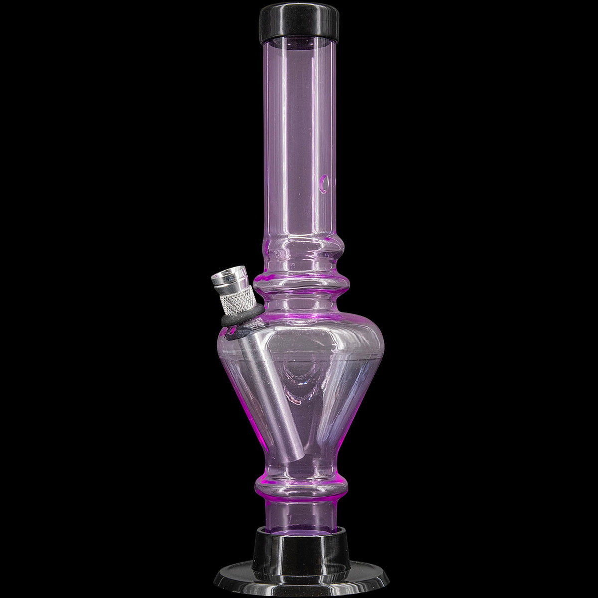 JM Enterprises 8" Acrylic Blossom Bong - Multiple Colors - Discreet Smoker