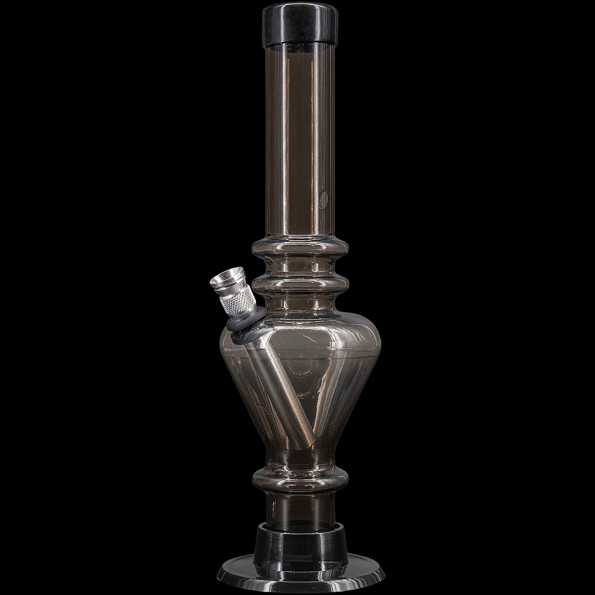 JM Enterprises 8" Acrylic Blossom Bong - Multiple Colors - Discreet Smoker
