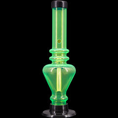 JM Enterprises 8" Acrylic Blossom Bong - Multiple Colors - Discreet Smoker
