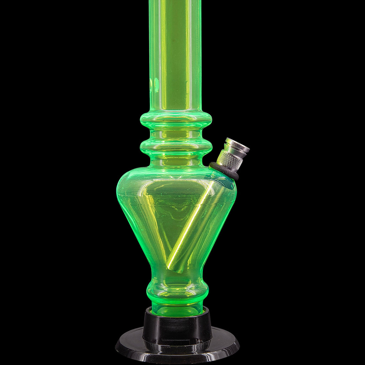 JM Enterprises 8" Acrylic Blossom Bong - Multiple Colors - Discreet Smoker