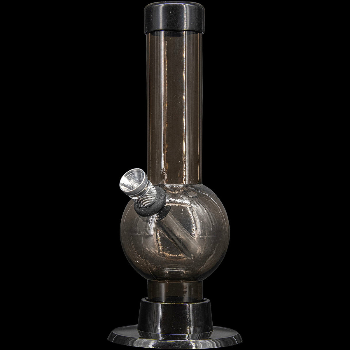 JM Enterprises 6" Acrylic Bubble Bong - Multiple Colors - Discreet Smoker