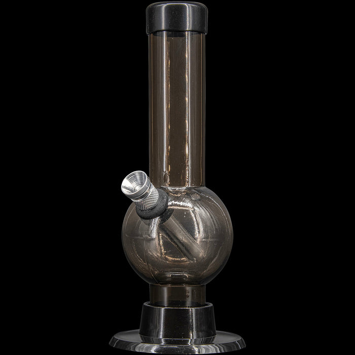 JM Enterprises 6" Acrylic Bubble Bong - Multiple Colors, Black