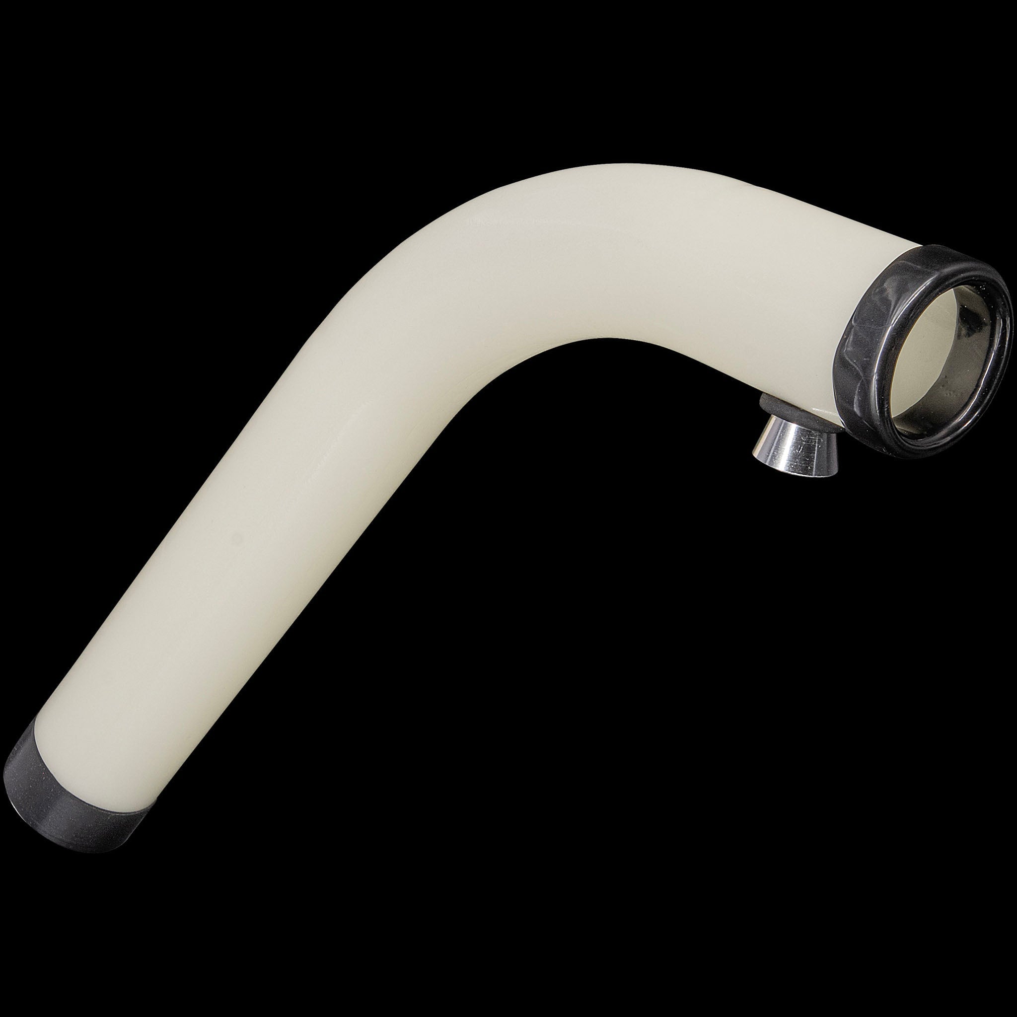 JM Enterprises Acrylic Glow In The Dark Curved Steamroller Tube Gas Mask - Discreet Smoker