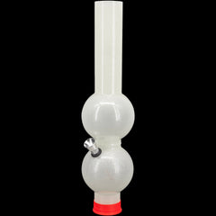 JM Enterprises Acrylic Glow In The Dark Double Bubble Diffuser Gas Mask - Discreet Smoker