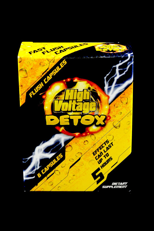 High Voltage Detox Flush Capsules – 6 Count - Discreet Smoker