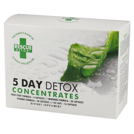 Rescue Detox 5 Day Detox Kit | Concentrates - Discreet Smoker