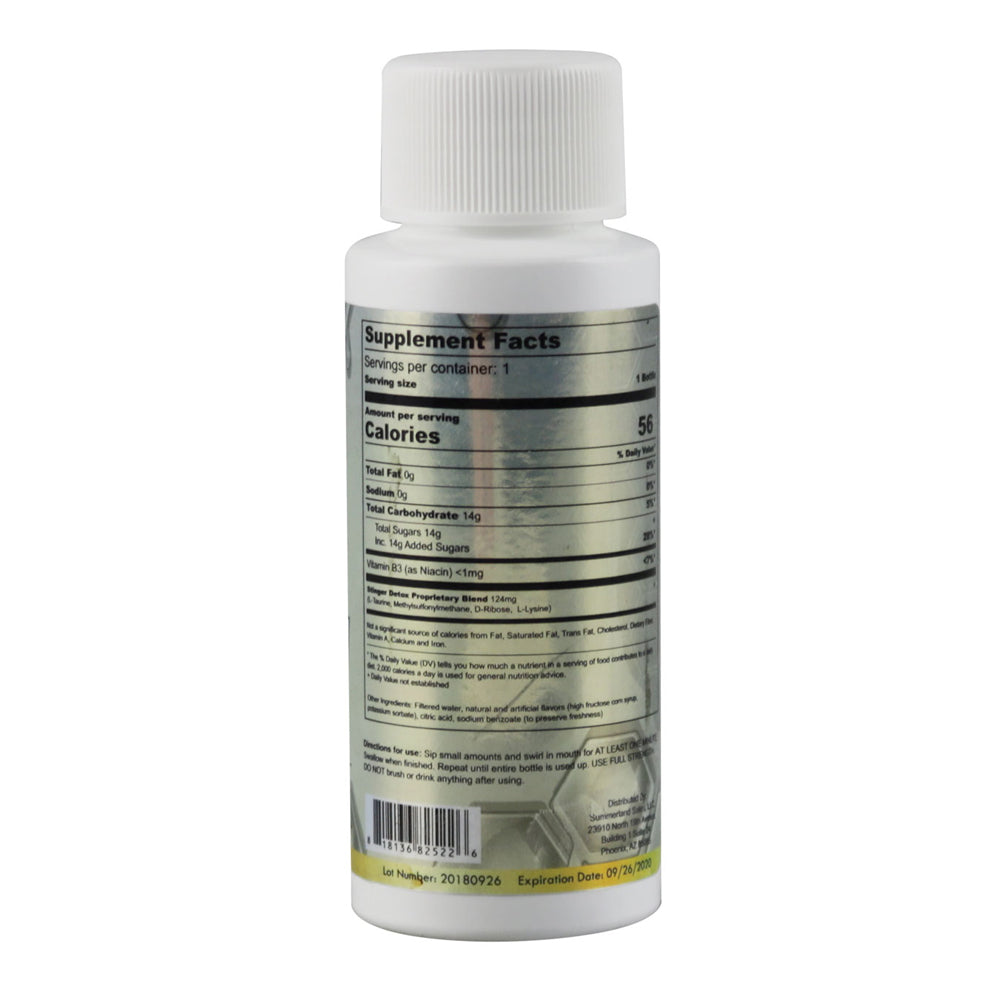 Stinger Detox Mouthwash Alcohol Free - 2oz - Discreet Smoker