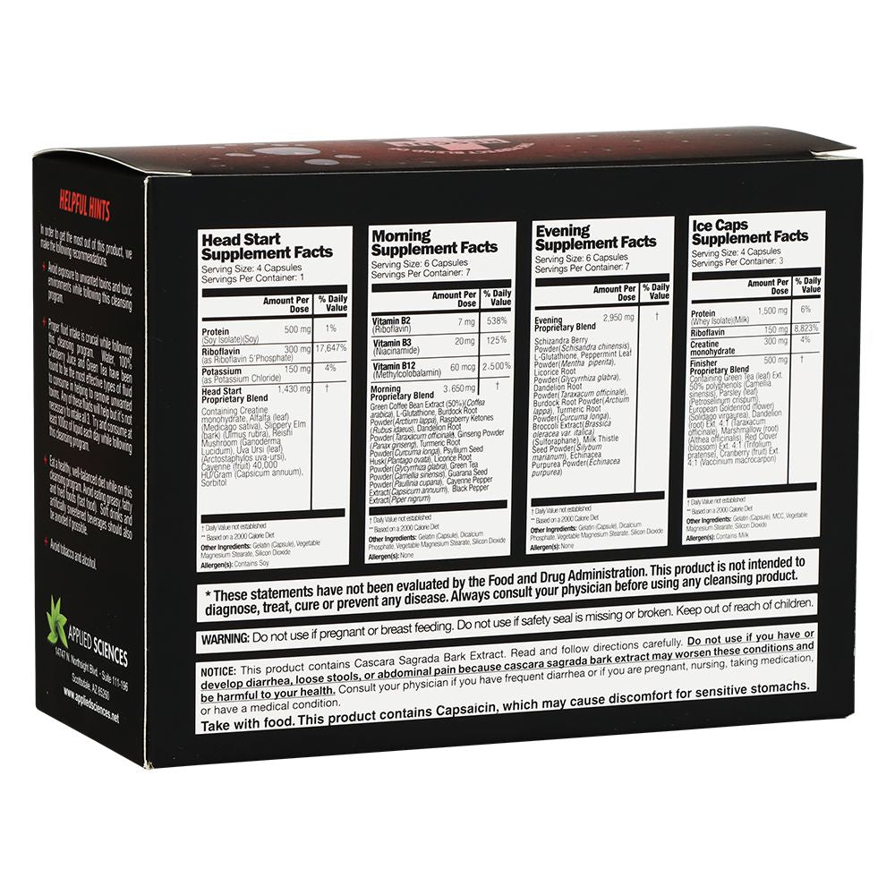 Rescue Detox 7 Day Thermogenic Cleanse Detox Kit - Discreet Smoker