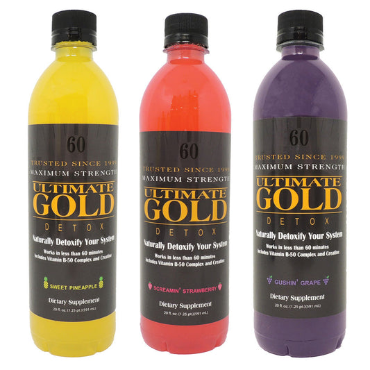 Ultimate Gold Detox Drink - 20oz - Discreet Smoker