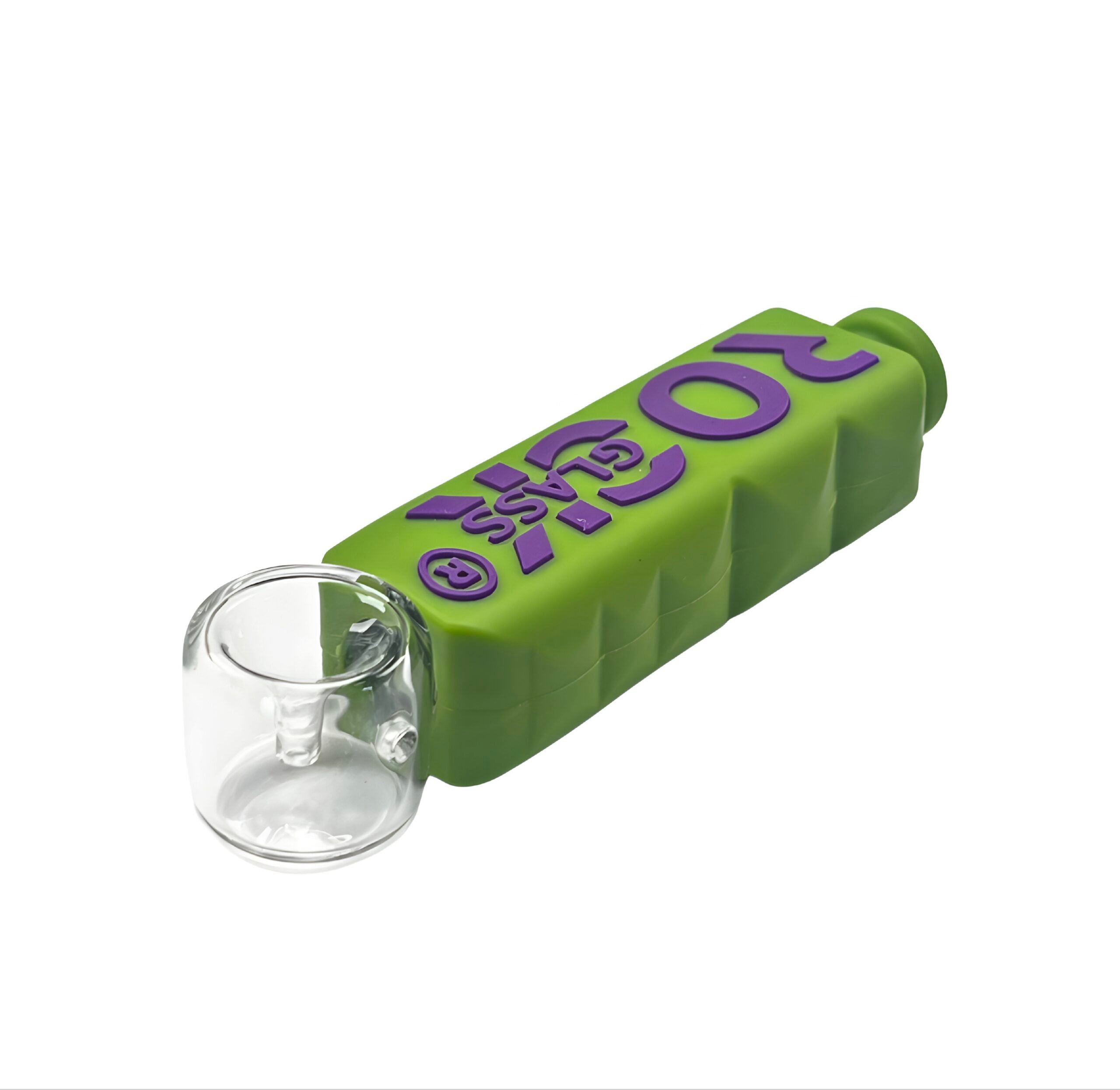 Unbreakable Explorer Rock Glass Silicone Handpipe - Discreet Smoker