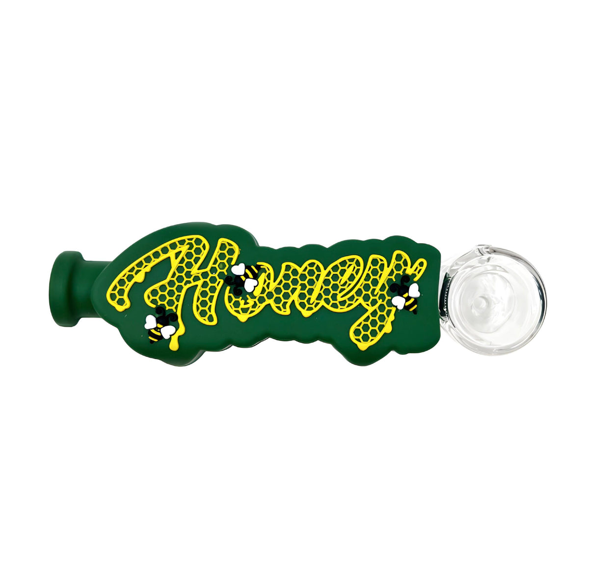 Honeycomb Hitter Silicone Handpipe - Discreet Smoker