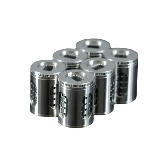 Stainless Steel Dosing Capsules - Discreet Smoker