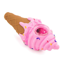 Silicone Ice Cream Pipe - Discreet Smoker