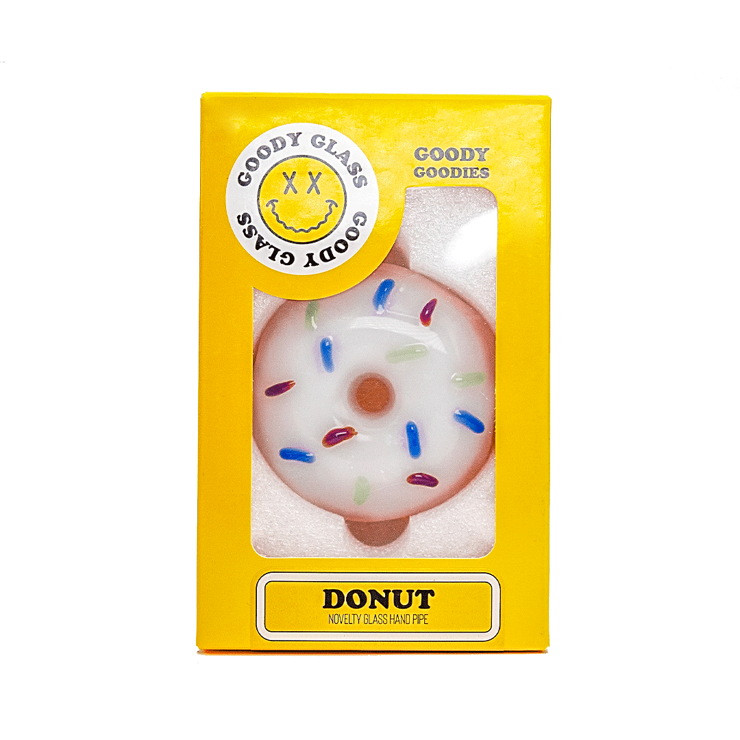 Goody Donut Hand Pipe - Discreet Smoker